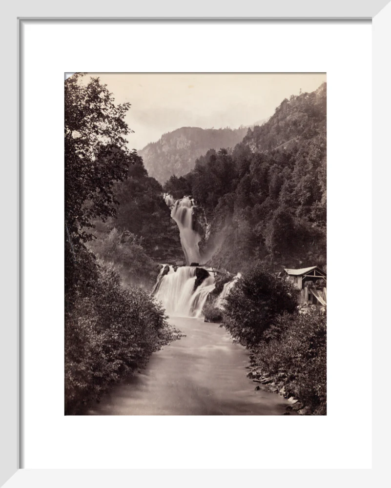 Reichenbach Falls, Switzerland, c 1850-1900. - Image 37