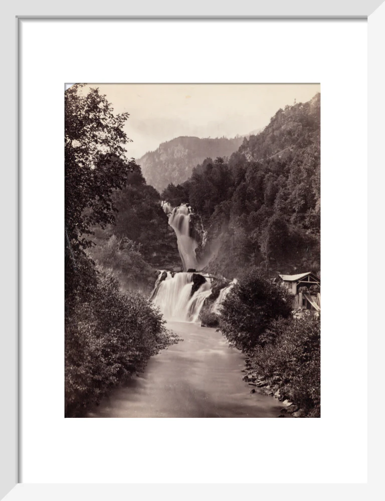 Reichenbach Falls, Switzerland, c 1850-1900. - Image 42