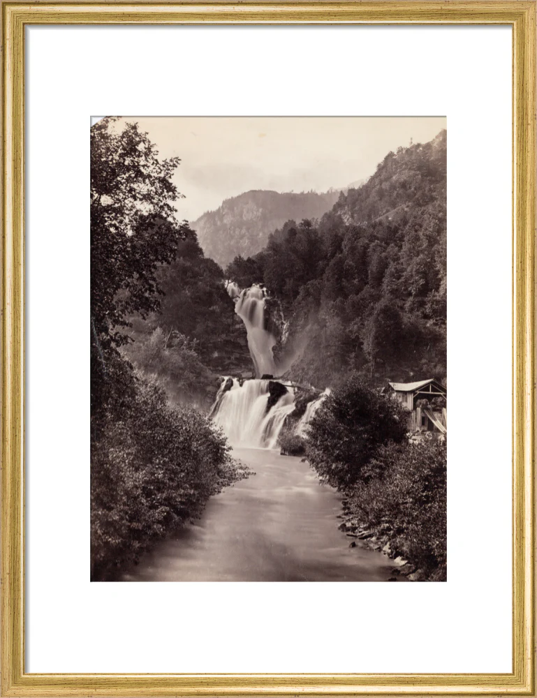 Reichenbach Falls, Switzerland, c 1850-1900. - Image 48