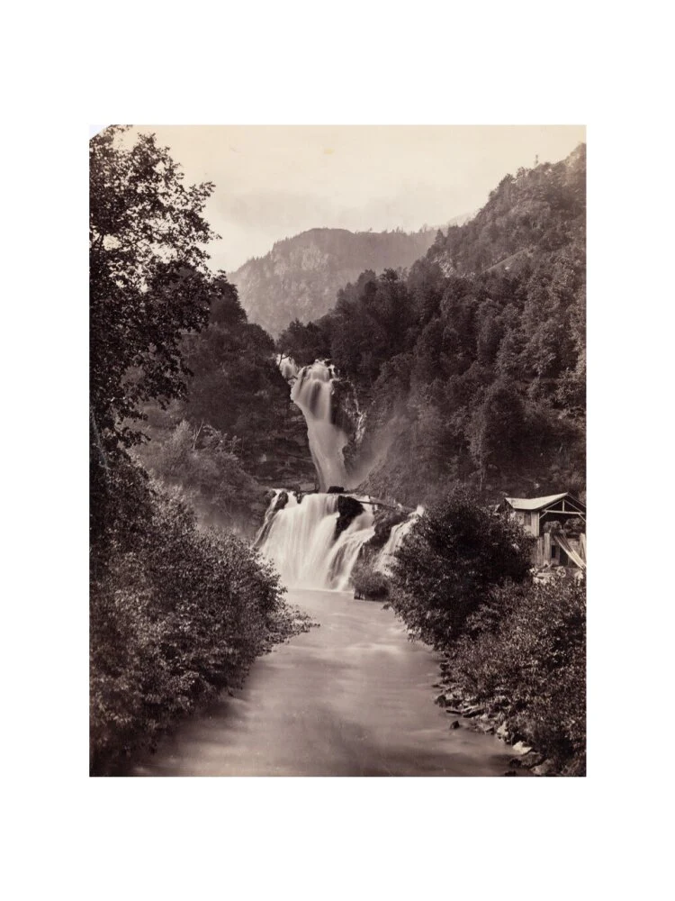 Reichenbach Falls, Switzerland, c 1850-1900. - Image 50