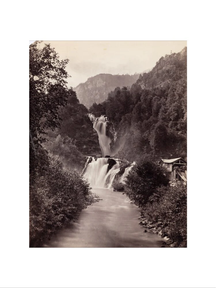 Reichenbach Falls, Switzerland, c 1850-1900. - Image 55