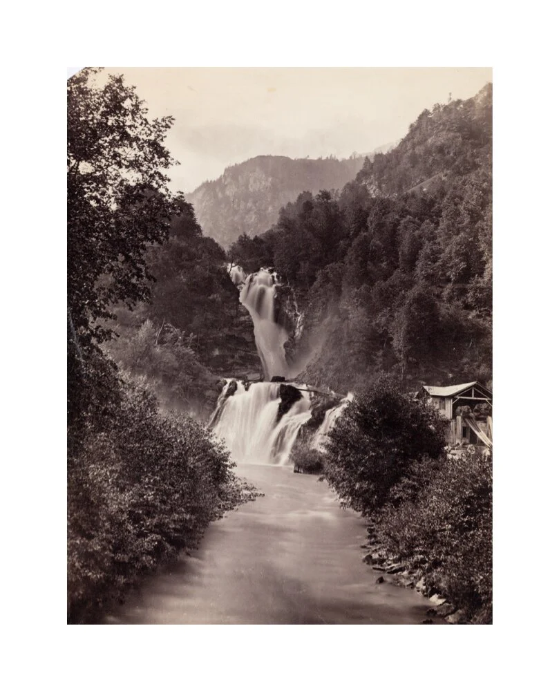 Reichenbach Falls, Switzerland, c 1850-1900. - Image 61