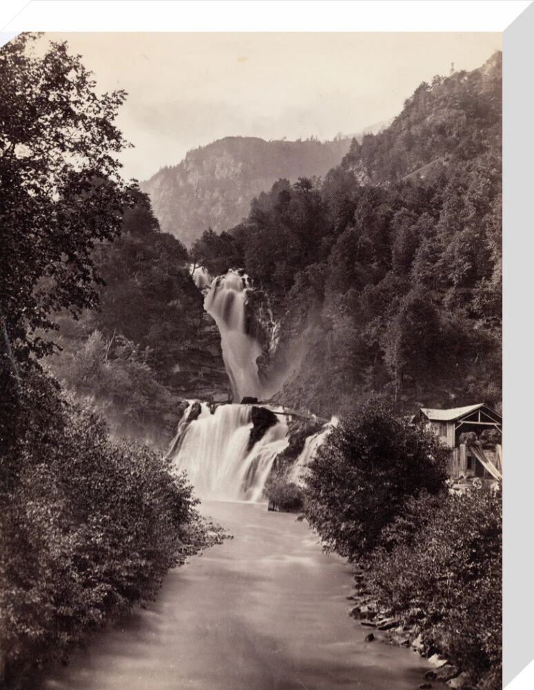 Reichenbach Falls, Switzerland, c 1850-1900. - Image 65