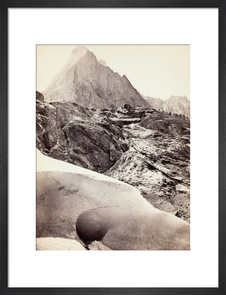 The Ice Cave in the Rosenlaui Glacier, Switzerland, c 1850-1900. - Image 13