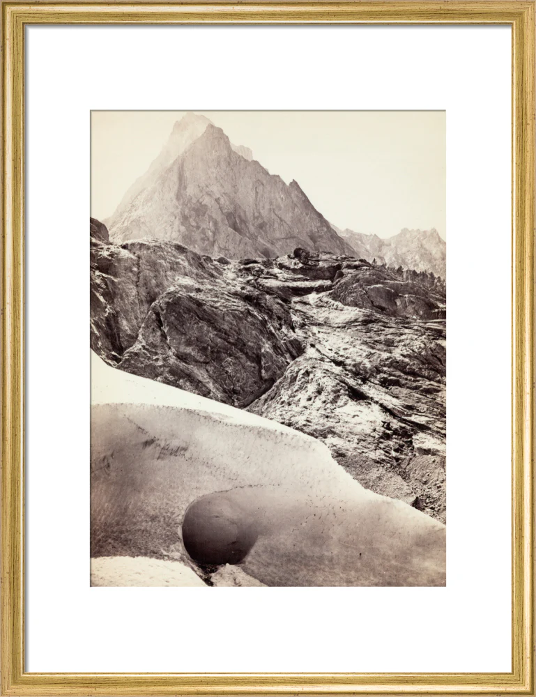 The Ice Cave in the Rosenlaui Glacier, Switzerland, c 1850-1900. - Image 15