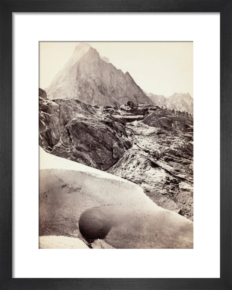 The Ice Cave in the Rosenlaui Glacier, Switzerland, c 1850-1900. - Image 3