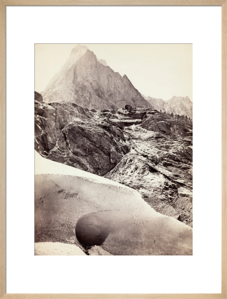 The Ice Cave in the Rosenlaui Glacier, Switzerland, c 1850-1900. - Image 54