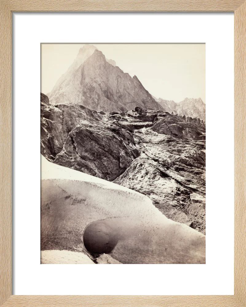 The Ice Cave in the Rosenlaui Glacier, Switzerland, c 1850-1900. - Image 6