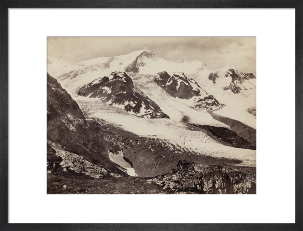 Stein Glacier, Susten Pass, Switzerland, c 1850-1900. - Image 13