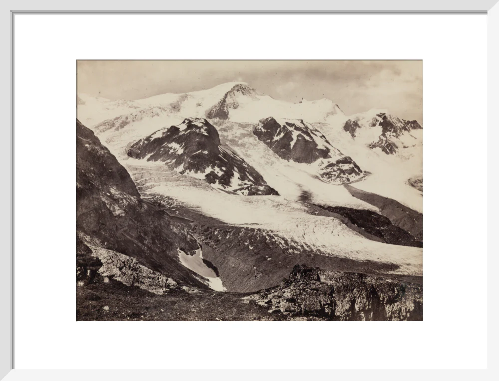 Stein Glacier, Susten Pass, Switzerland, c 1850-1900. - Image 14