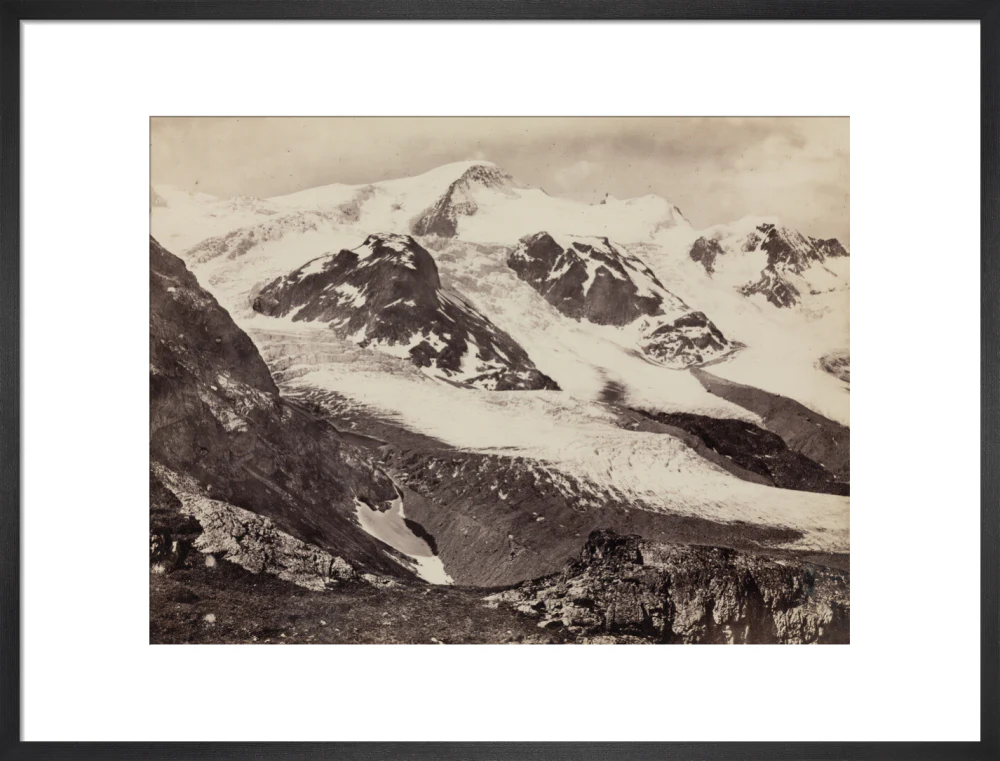 Stein Glacier, Susten Pass, Switzerland, c 1850-1900. - Image 18