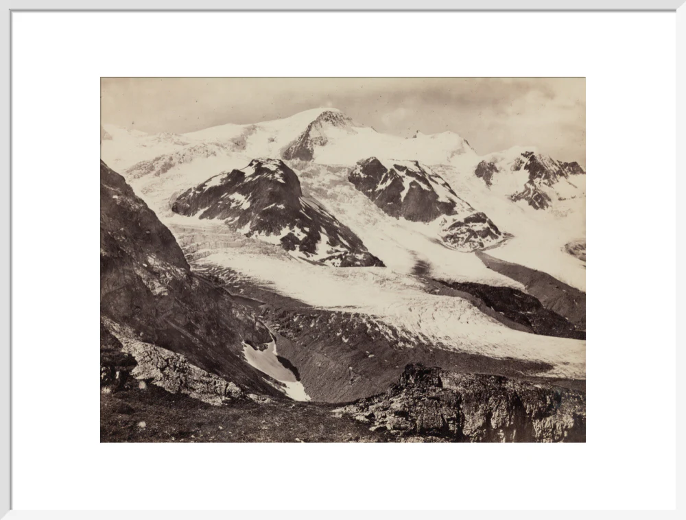 Stein Glacier, Susten Pass, Switzerland, c 1850-1900. - Image 24