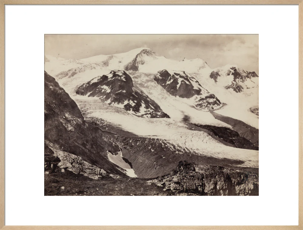 Stein Glacier, Susten Pass, Switzerland, c 1850-1900. - Image 26