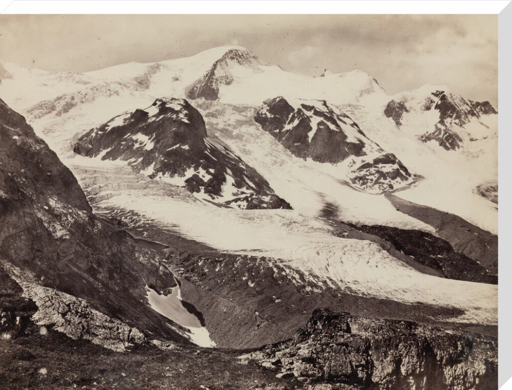 Stein Glacier, Susten Pass, Switzerland, c 1850-1900. - Image 34