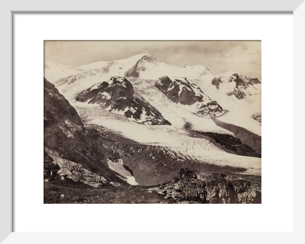 Stein Glacier, Susten Pass, Switzerland, c 1850-1900. - Image 4