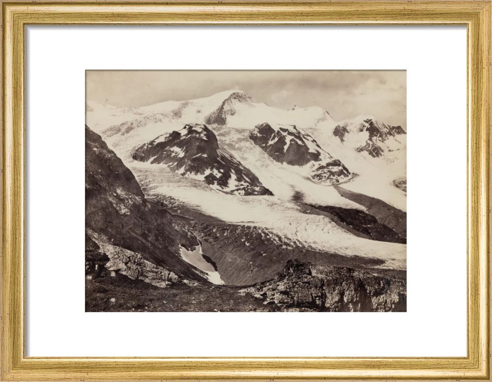 Stein Glacier, Susten Pass, Switzerland, c 1850-1900. - Image 43
