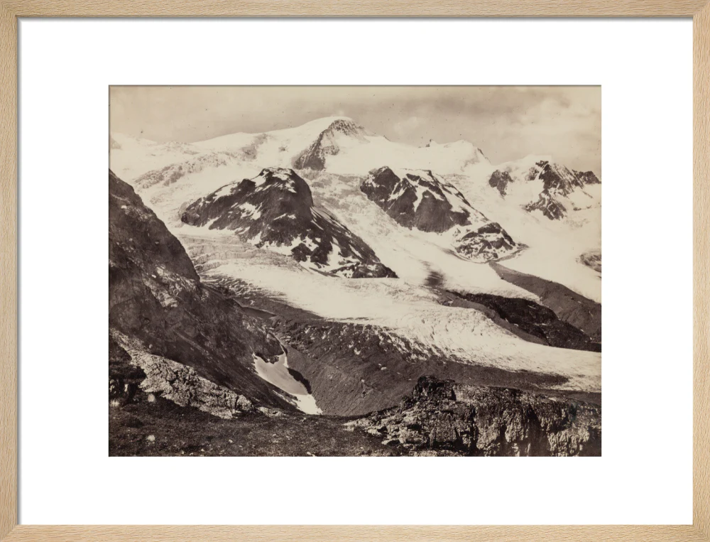Stein Glacier, Susten Pass, Switzerland, c 1850-1900. - Image 49