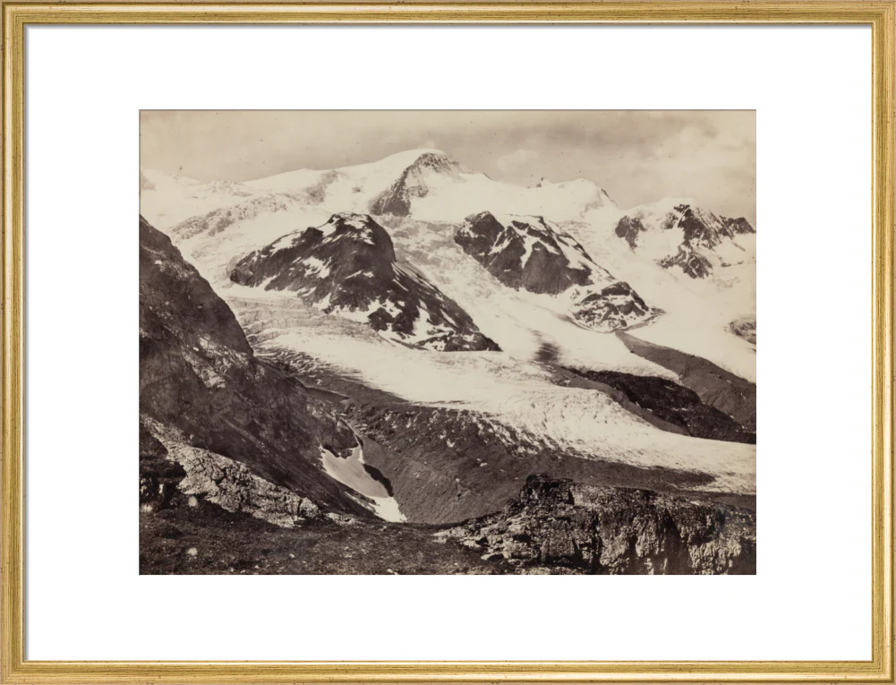 Stein Glacier, Susten Pass, Switzerland, c 1850-1900. - Image 53