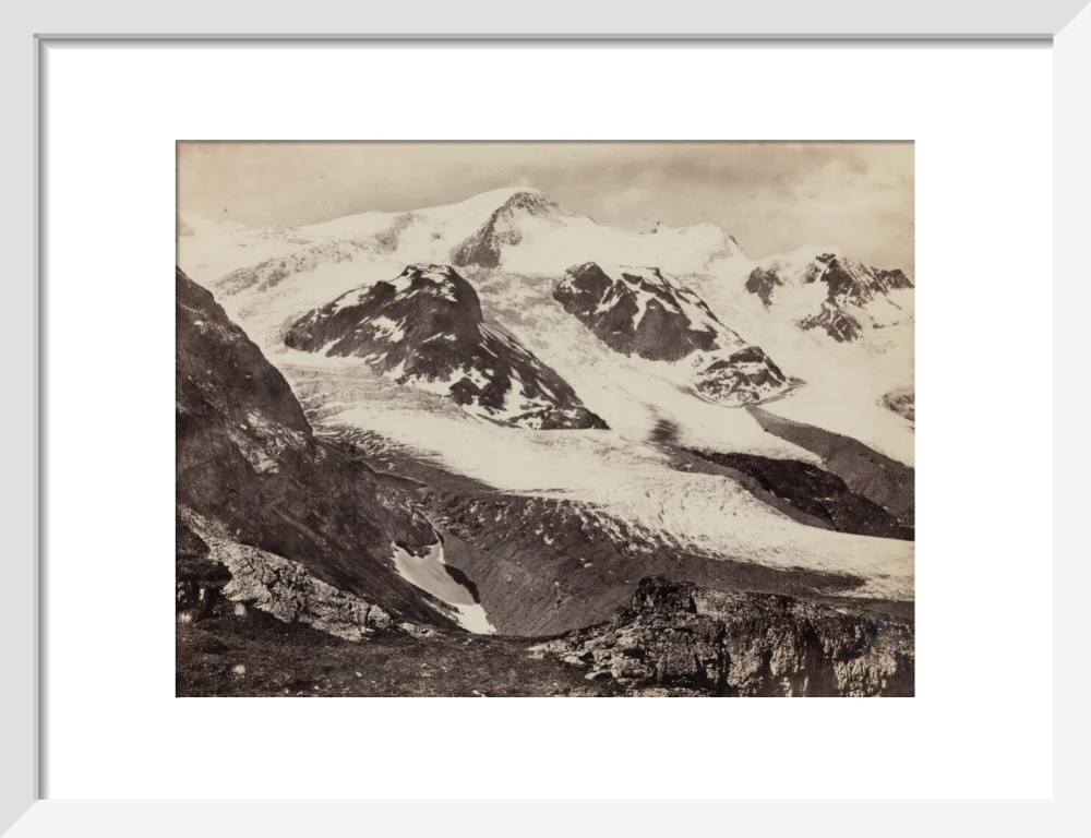 Stein Glacier, Susten Pass, Switzerland, c 1850-1900. - Image 9
