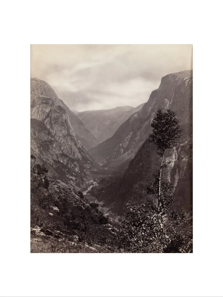 Mountain valley, Norway, c 1850-1900. - Image 50