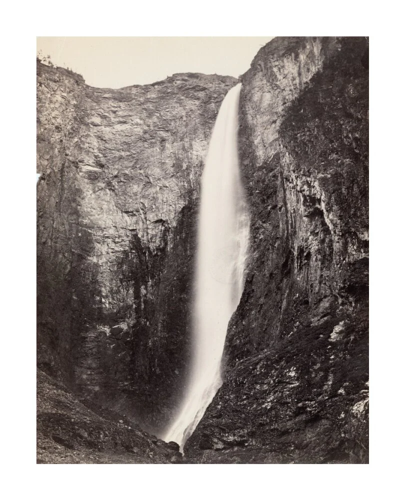 Waterfall, Norway, c 1850-1900. - Image 29