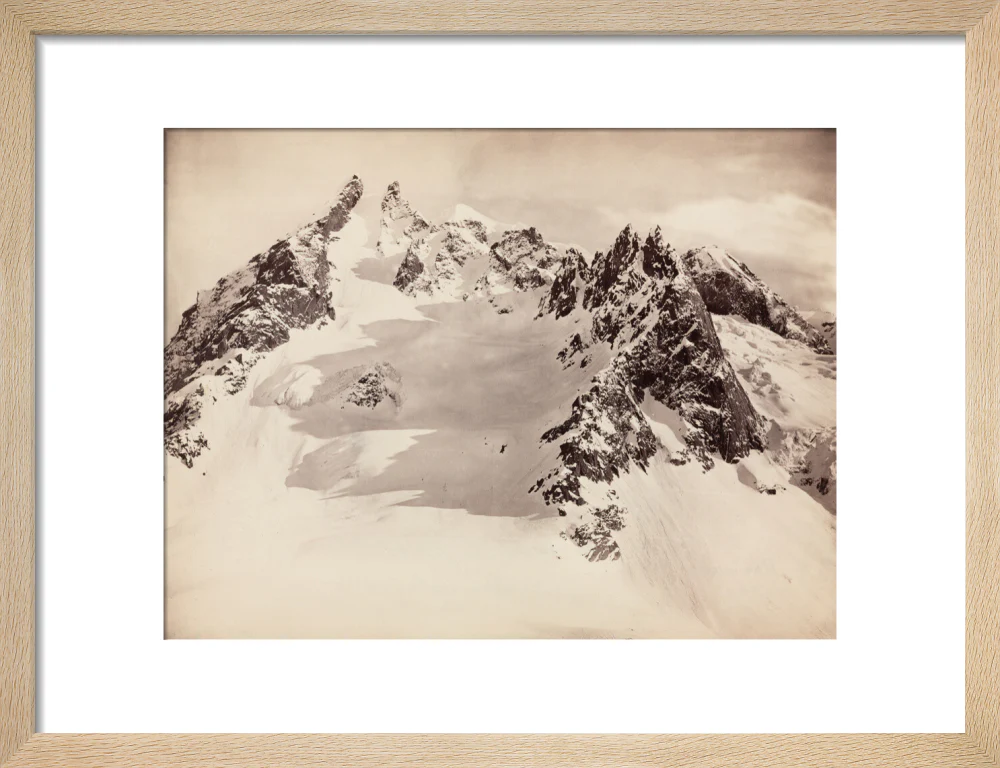 Peaks on the Hamta Pass, Himalayas, India, c 1850-1900. - Image 11