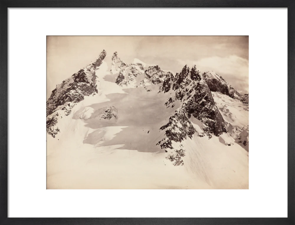 Peaks on the Hamta Pass, Himalayas, India, c 1850-1900. - Image 13