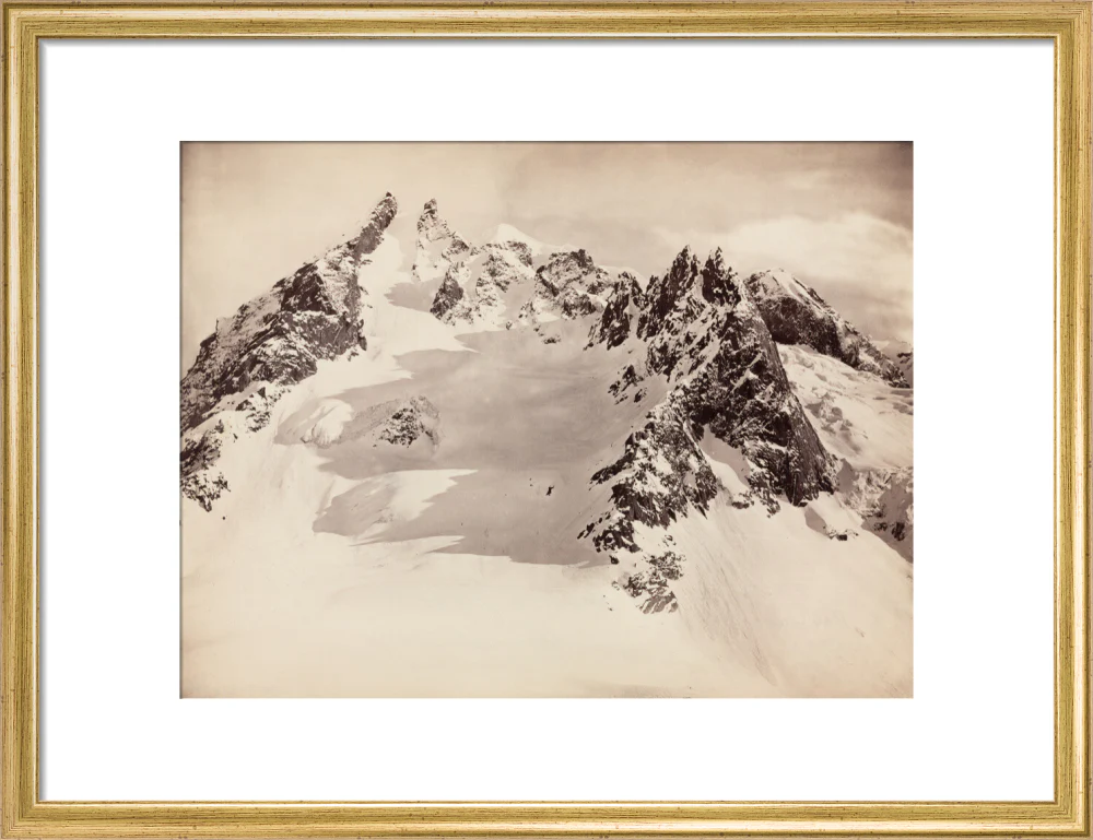 Peaks on the Hamta Pass, Himalayas, India, c 1850-1900. - Image 15