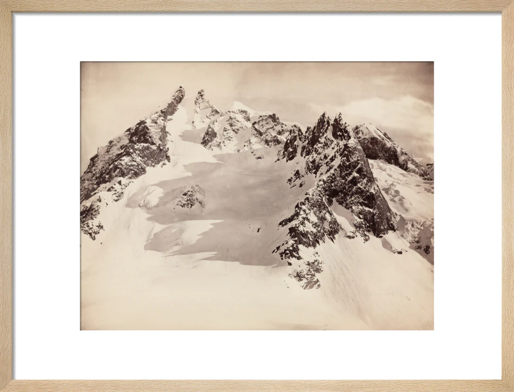 Peaks on the Hamta Pass, Himalayas, India, c 1850-1900. - Image 16