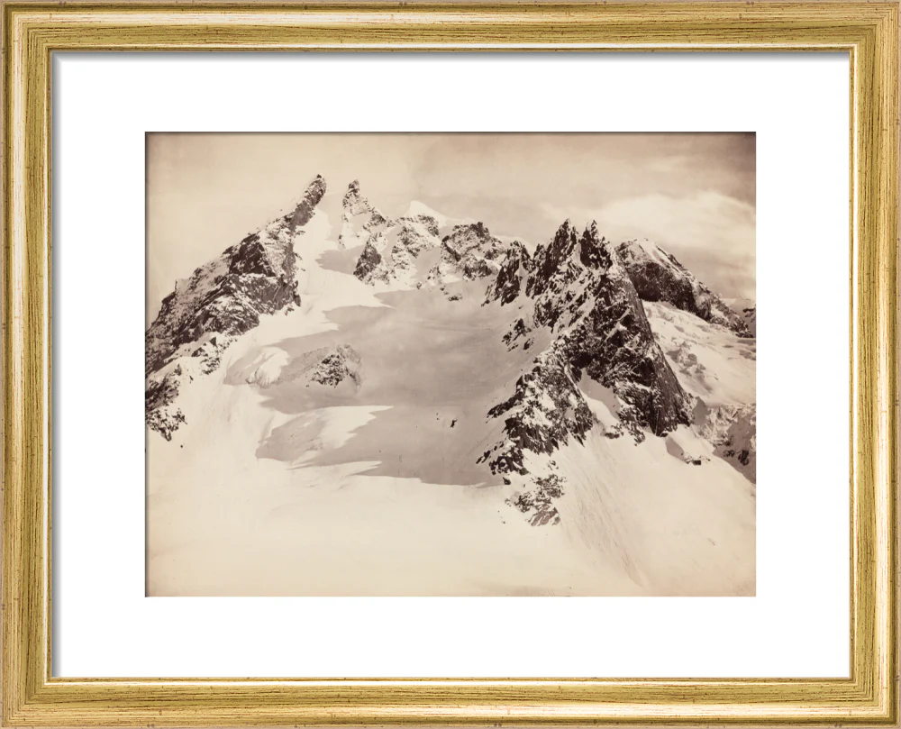 Peaks on the Hamta Pass, Himalayas, India, c 1850-1900. - Image 5