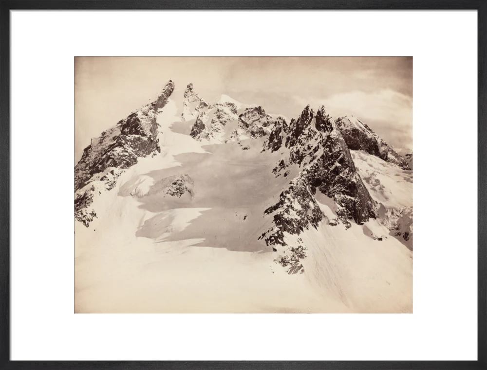 Peaks on the Hamta Pass, Himalayas, India, c 1850-1900. - Image 51