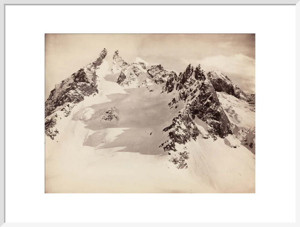 Peaks on the Hamta Pass, Himalayas, India, c 1850-1900. - Image 57