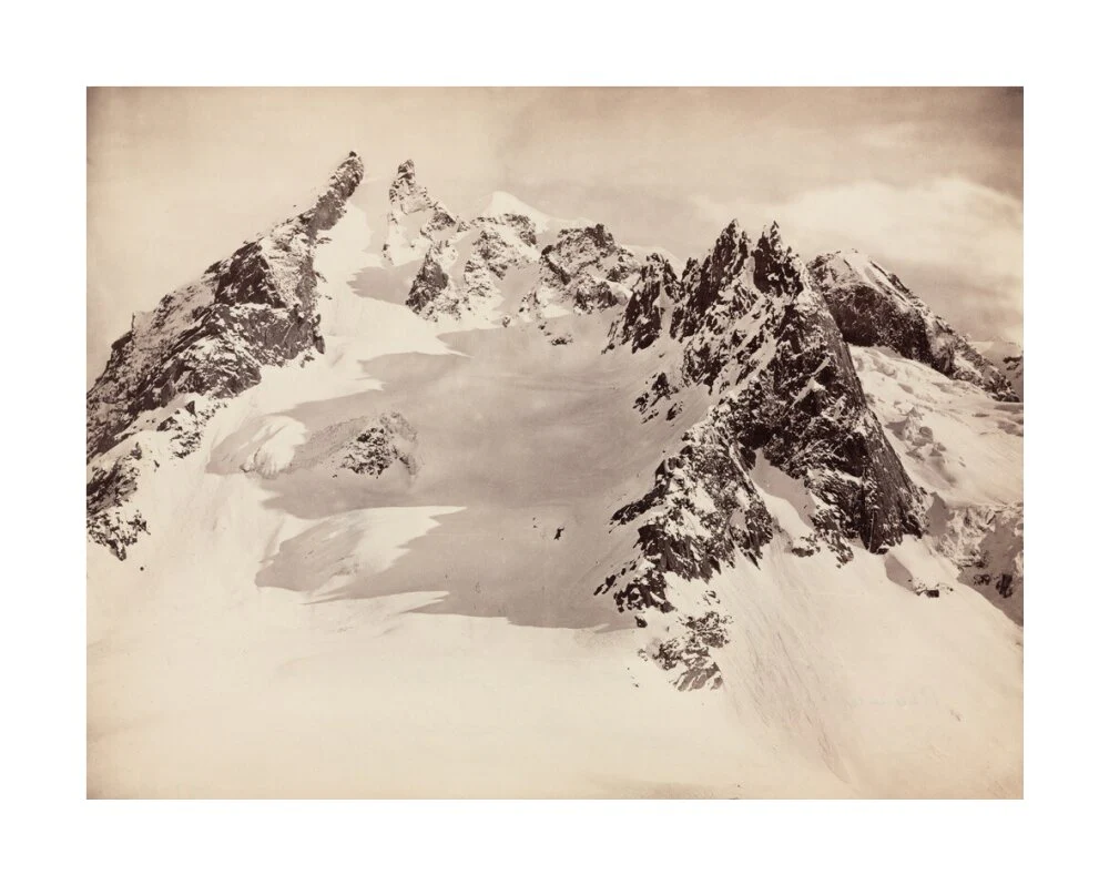 Peaks on the Hamta Pass, Himalayas, India, c 1850-1900. - Image 62