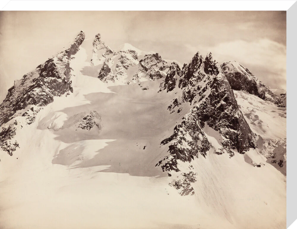 Peaks on the Hamta Pass, Himalayas, India, c 1850-1900. - Image 66