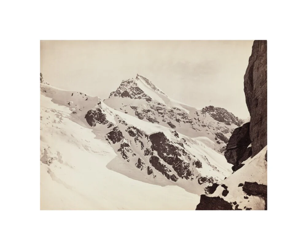 Peaks on the Hamta Pass, Himalayas, India, c 1850-1900. - Image 60