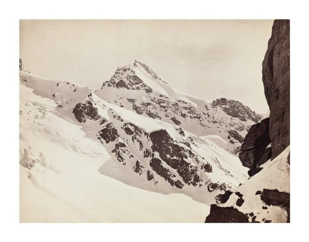 Peaks on the Hamta Pass, Himalayas, India, c 1850-1900. - Image 63