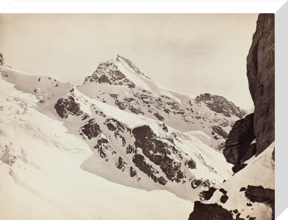 Peaks on the Hamta Pass, Himalayas, India, c 1850-1900. - Image 65