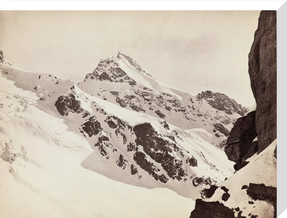 Peaks on the Hamta Pass, Himalayas, India, c 1850-1900. - Image 66