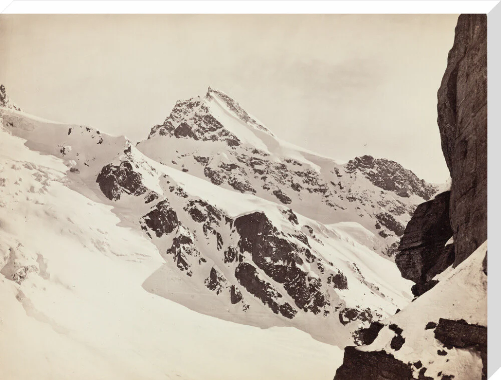 Peaks on the Hamta Pass, Himalayas, India, c 1850-1900. - Image 67