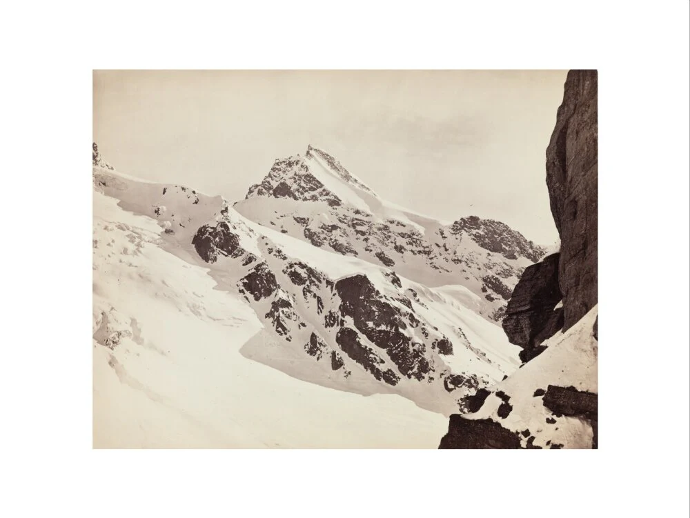 Peaks on the Hamta Pass, Himalayas, India, c 1850-1900. - Image 7
