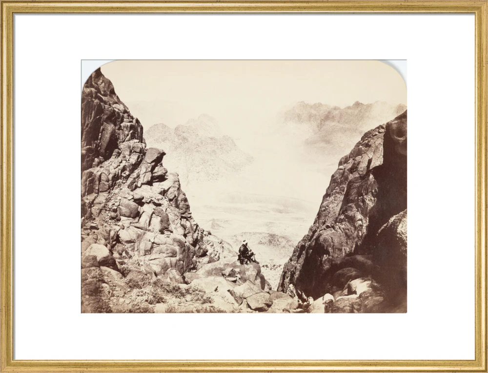 View from Mount Sinai, Egypt, c 1850-1900. - Image 20