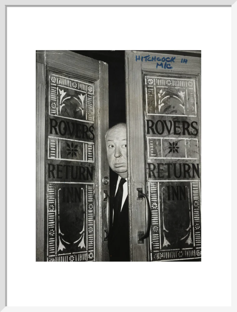 Alfred Hitchcock at the doors of Coronation Street's Rovers Return - Image 19