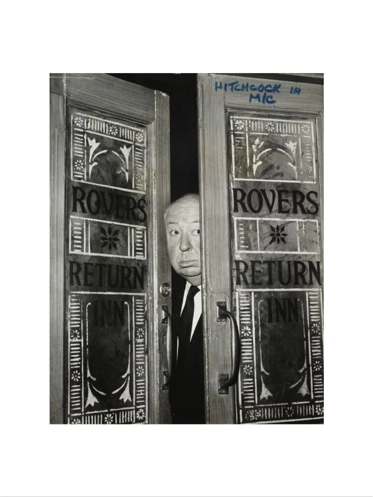 Alfred Hitchcock at the doors of Coronation Street's Rovers Return - Image 22
