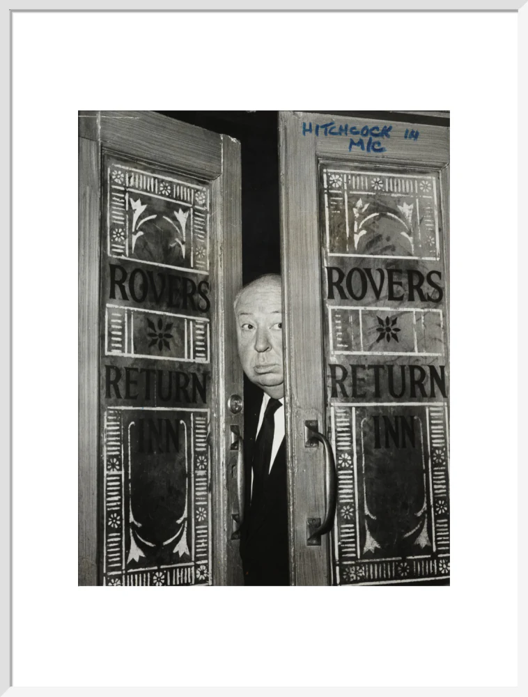 Alfred Hitchcock at the doors of Coronation Street's Rovers Return - Image 24