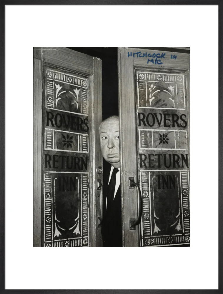Alfred Hitchcock at the doors of Coronation Street's Rovers Return - Image 56