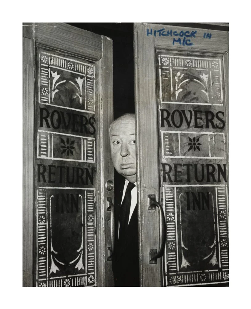 Alfred Hitchcock at the doors of Coronation Street's Rovers Return - Image 62