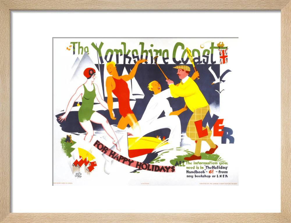 ‘The Yorkshire Coast’, LNER poster, 1930. - Image 11