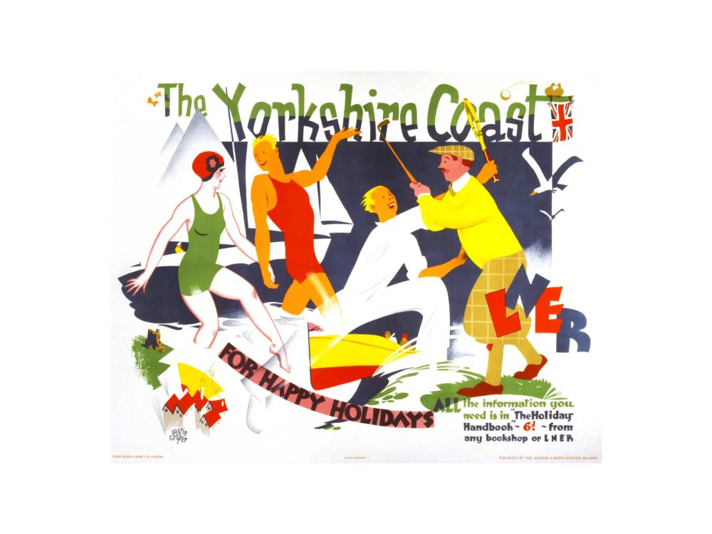 ‘The Yorkshire Coast’, LNER poster, 1930. - Image 12