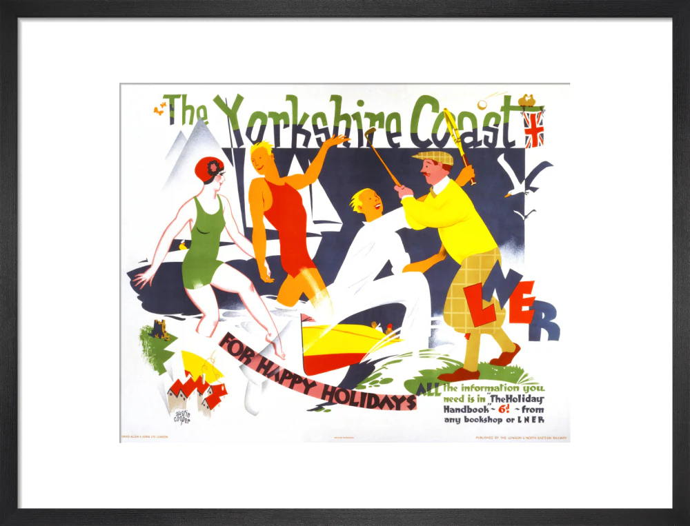 ‘The Yorkshire Coast’, LNER poster, 1930. - Image 13