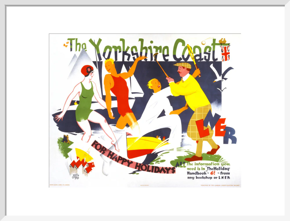 ‘The Yorkshire Coast’, LNER poster, 1930. - Image 19